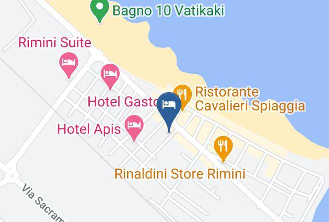 Rimini - Hotel Anna Mare Maps