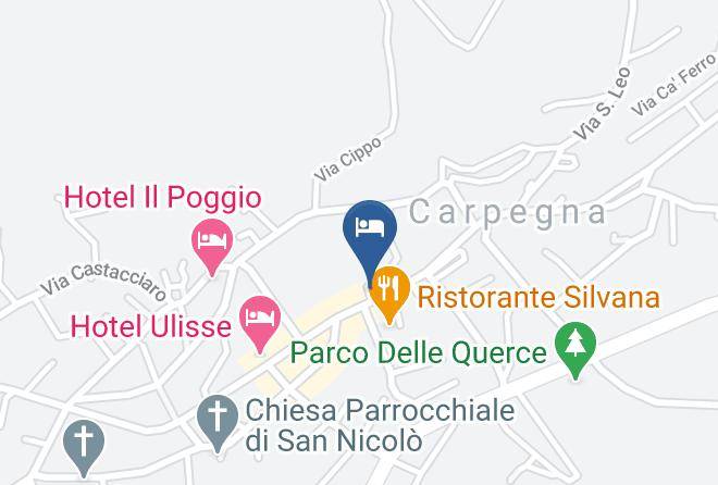 Pesaro And Urbino - Hotel Anna Maps