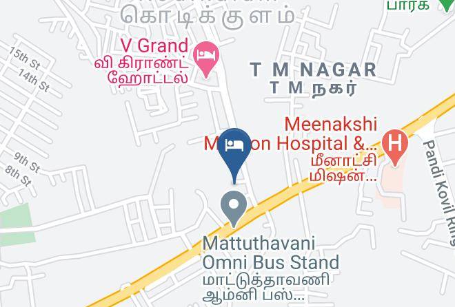 Madurai - Hotel Annamalai Maps
