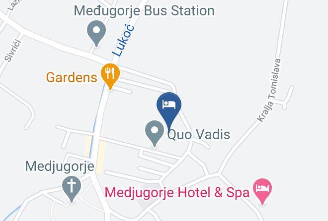 Hercegovacko Neretvanski - Hotel Annamaria Maps