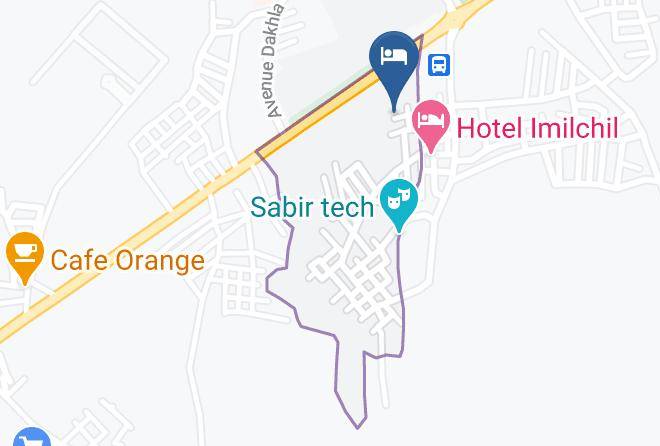 Tadla Azilal - Hotel Annasr Maps