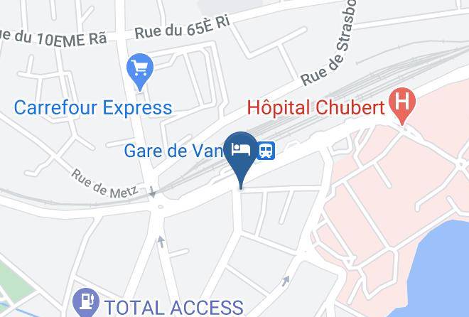 Morbihan - Hotel Anne De Bretagne Deux Etoiles Maps