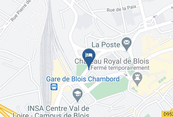 Loir Et Cher - Hotel Anne De Bretagne Maps