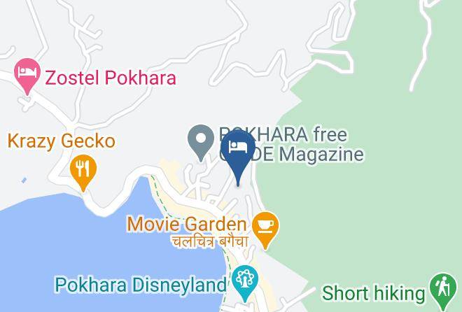 Pokhara - Hotel Anne's Maps