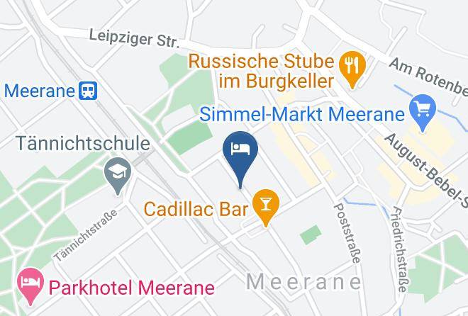 Zwickau - Hotel Garni Annet Maps