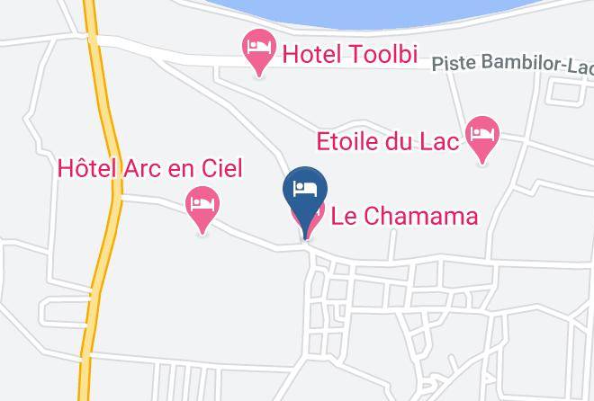 Rufisque - Hotel Annexe Du Lac Maps
