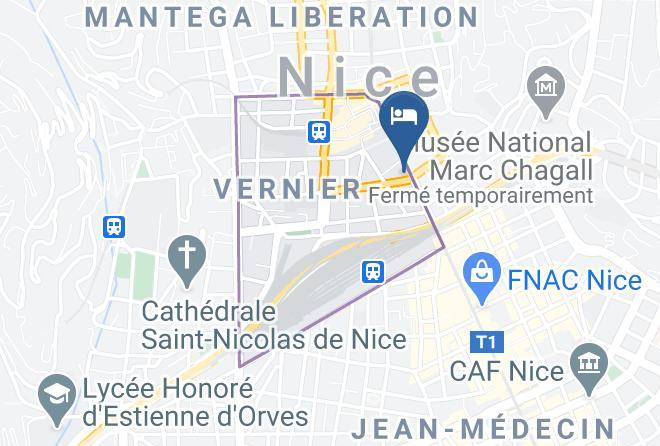 Maritime Alps - Hotel Annexe Nice Maps