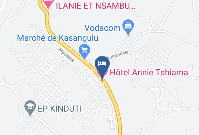 Kasangulu - Hotel Annie Tshiama Maps