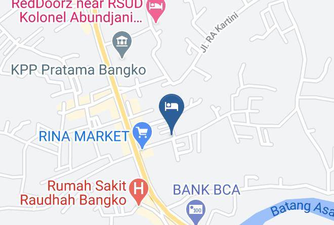 Merangin Regency - Hotel Annisa Bangko Maps