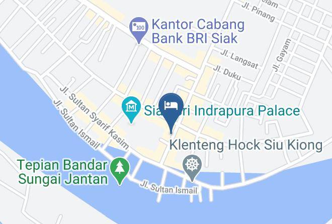 Siak Regency - Hotel Antarbangsa Maps