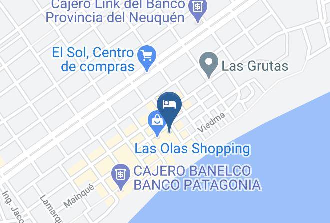San Antonio Oeste - Hotel Antares Maps