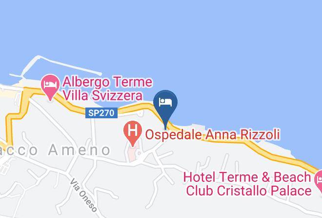 Hotel Antares Ischia Map