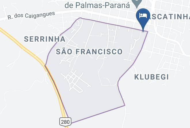 Palmas - Hotel Antares Maps