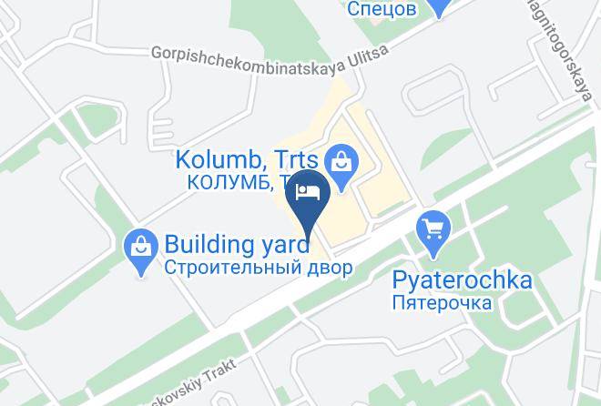 Tyumen - Hotel Antares Maps