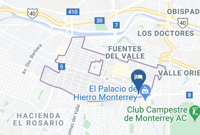 San Pedro Garza Garcia - Antaris Valle Maps