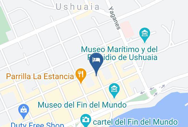 Ushuaia - Hotel Antartida Argentina Maps