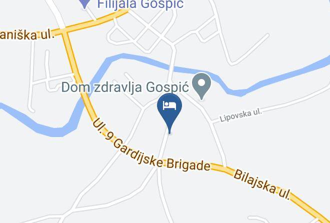 Gospi - Hotel Ante Ltd Maps
