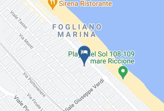 Rimini - Hotel Antibes Maps
