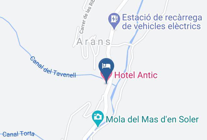 Ordino - Hotel Antic Maps