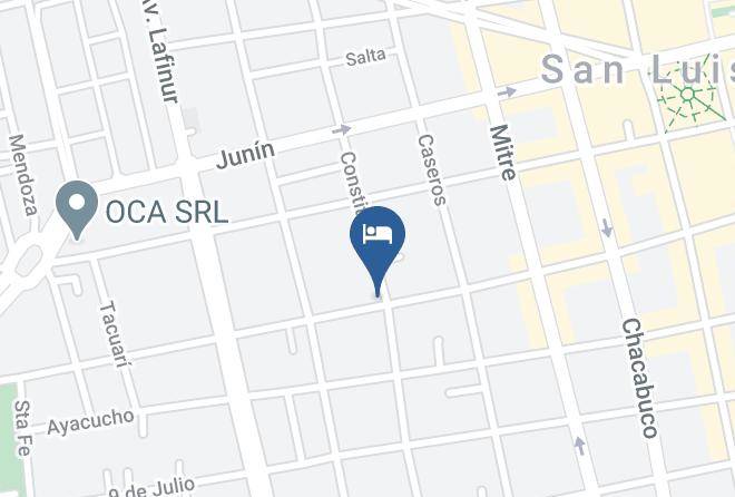 La Capital San Luis - Hotel Antic Maps
