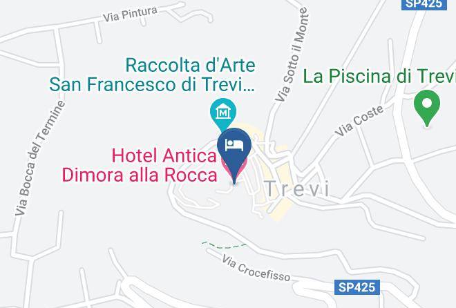 Perugia - Hotel Antica Dimora Alla Rocca Maps