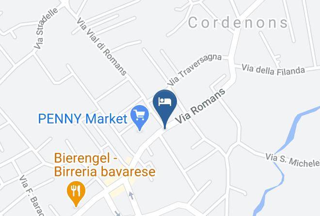 Hotel Antica Locanda Map