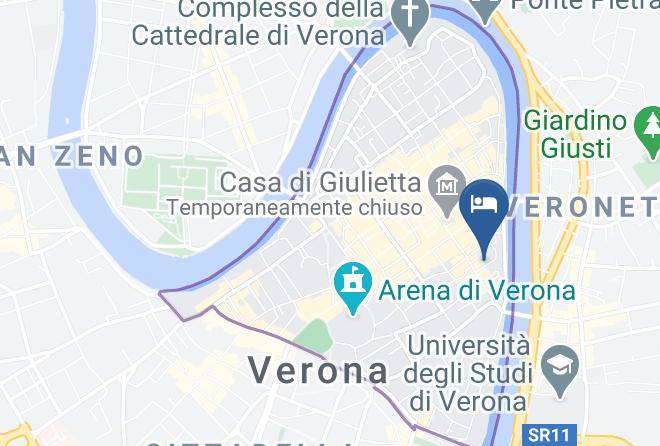 Verona - Hotel Antica Porta Leona Maps