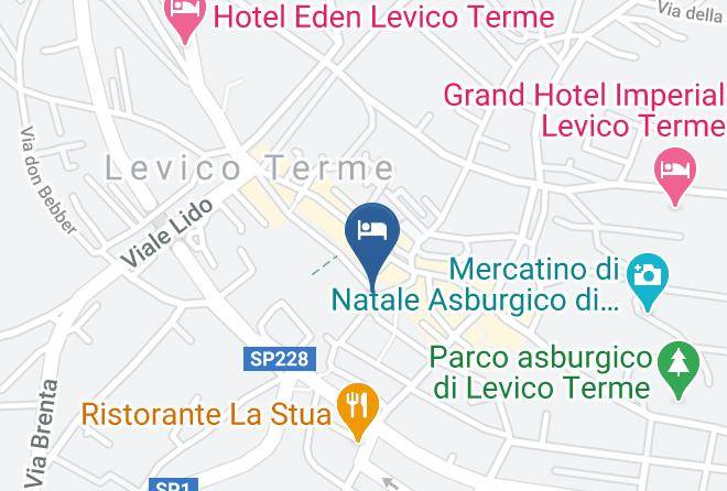 Trento - Hotel Antica Rosa Maps