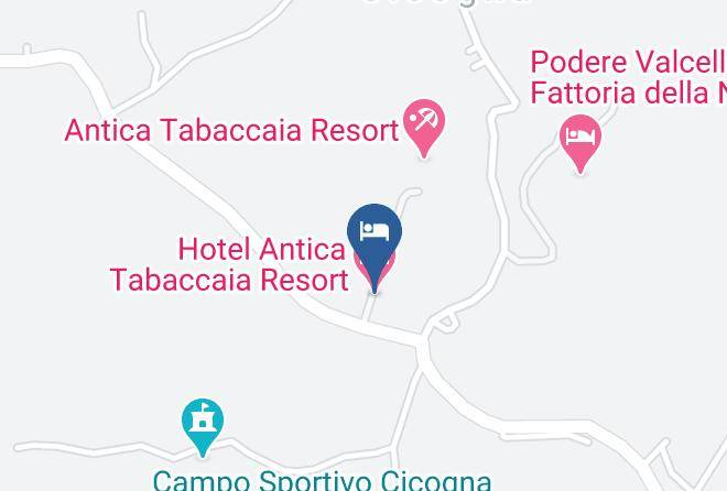 Arezzo - Hotel Antica Tabaccaia Resort Maps