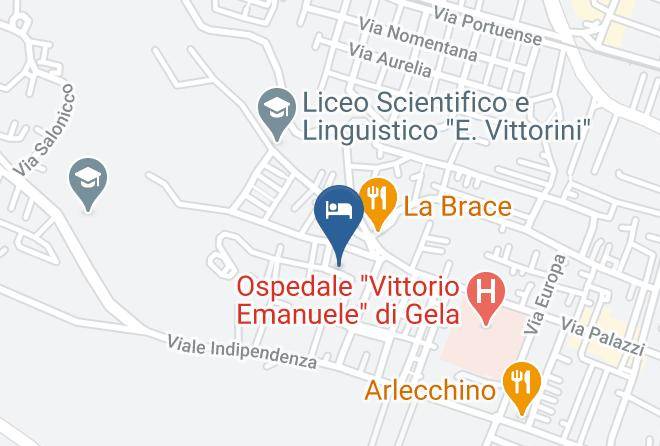 Caltanissetta - Hotel Antiche Mura Maps