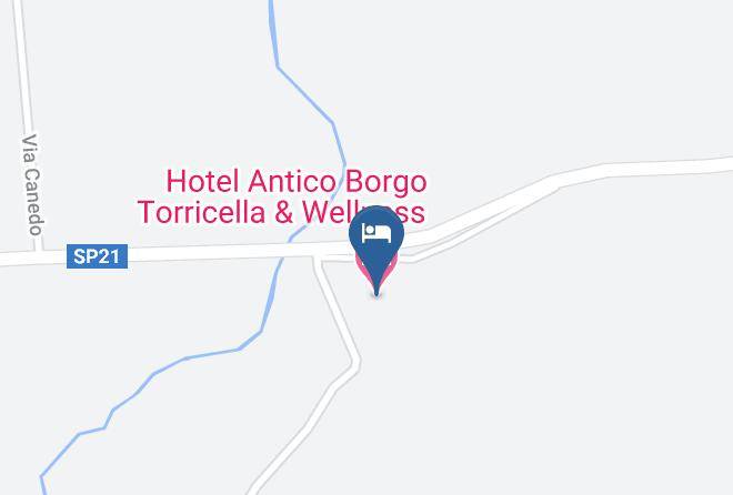 Hotel Antico Borgo Torricella & Wellness Map