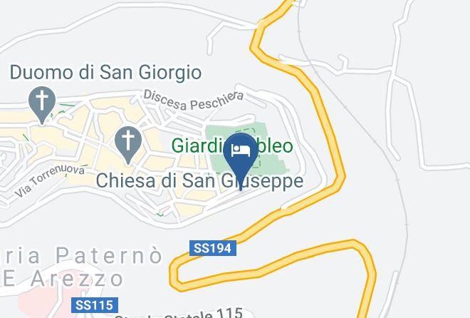 Ragusa - Hotel Antico Convento Dei Cappuccini Maps