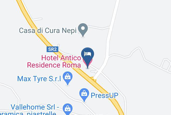 Viterbo - Hotel Antico Residence Roma Maps