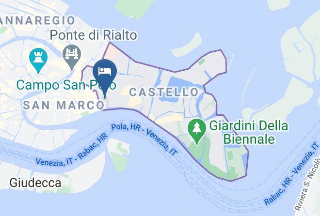 Venice - Hotel Antigo Trovatore Maps
