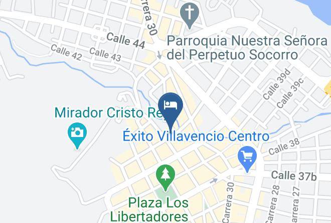 Villavicencio - Hotel Antiguo Centenario Boutique Maps