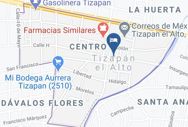 Hotel Antiguo Meson Map