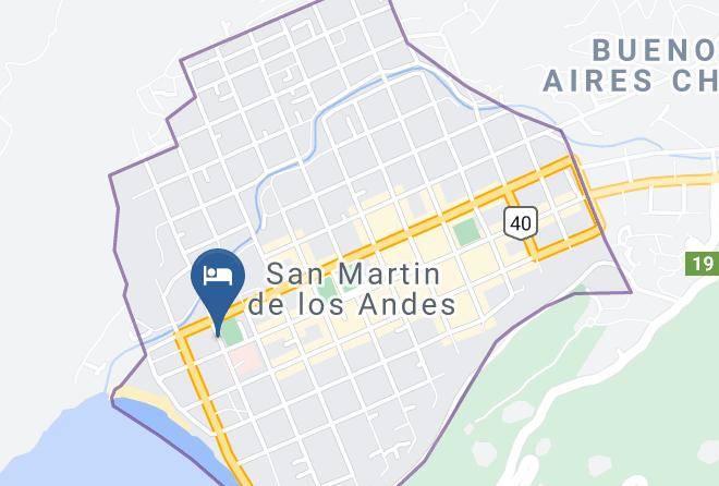 Lacar Department - Hotel Antiguos Maps