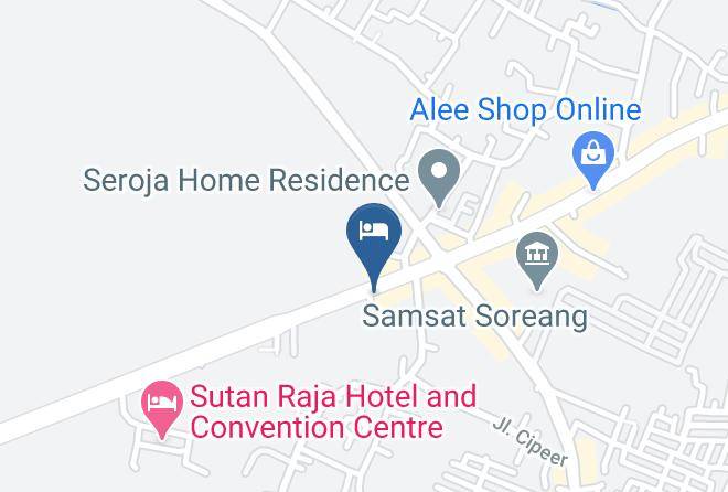 Bandung Regency - Hotel Antik 2 Maps