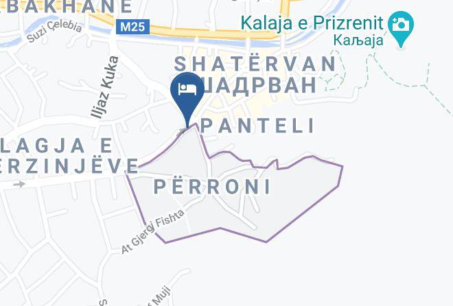 Prizren - Hotel Antika Maps