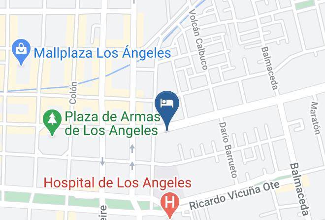 Los Angeles - Hotel Antilen Maps