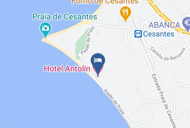Pontevedra - Hotel Antolin Maps