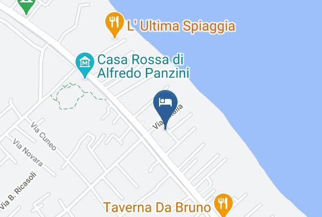 Rimini - Hotel Antonella Maps