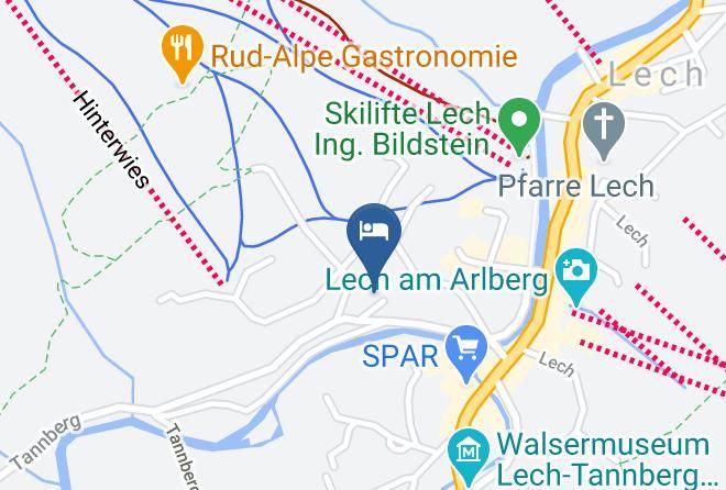 Bludenz - Hotel Antonius Lech Maps