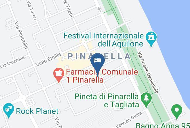 Ravenna - Hotel Antony Maps