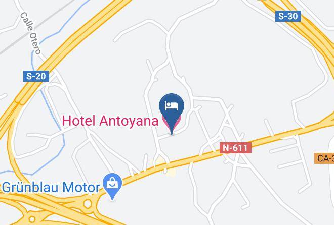 Santander - Hotel Antoyana Maps