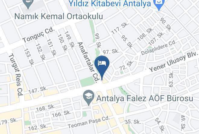 Muratpasa - Hotel Antroyal Maps