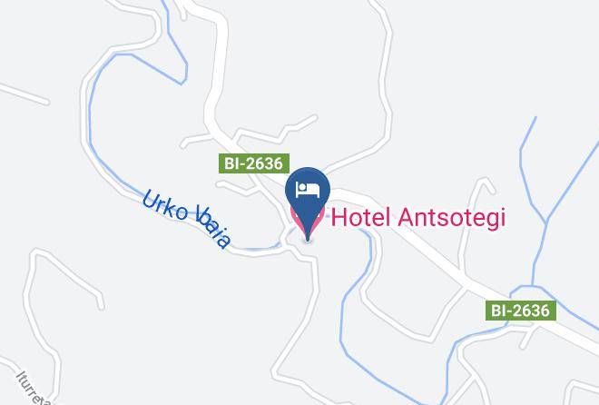 Hotel Antsotegi Map