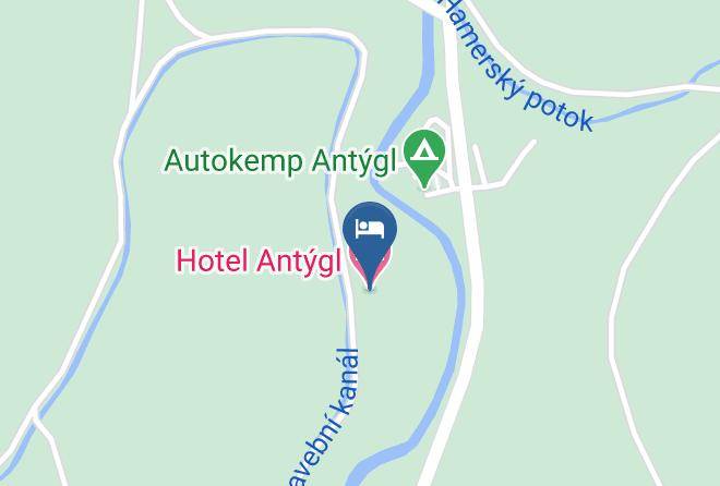 Klatovy - Hotel Antygl Maps