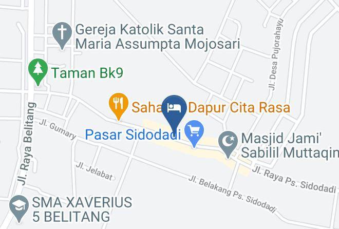 Ogan Komering Ulu Regency - Hotel Anugera Maps