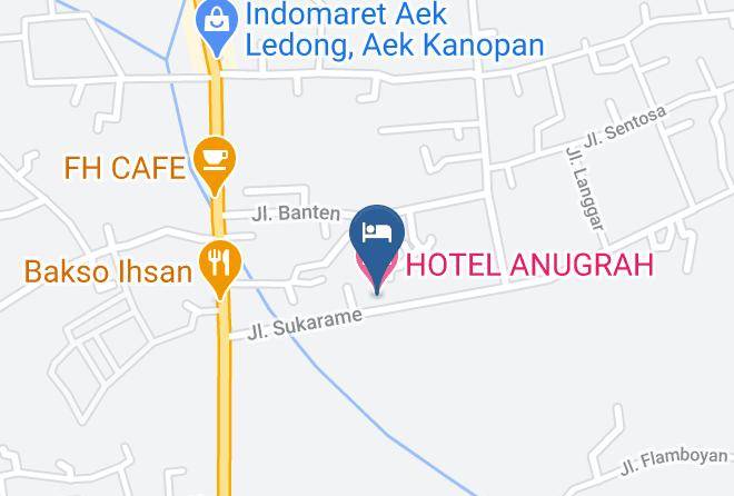 Asahan Regency - Hotel Anugrah Maps